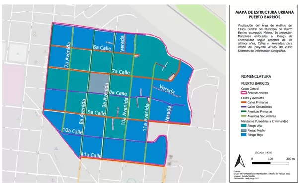 Mapa de Estructura Urbana