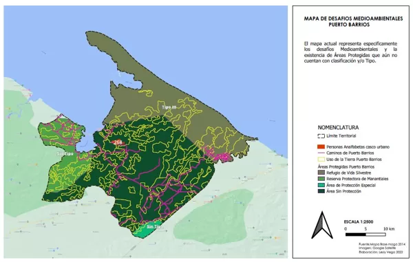 Mapa de Desafíos Medioambientales